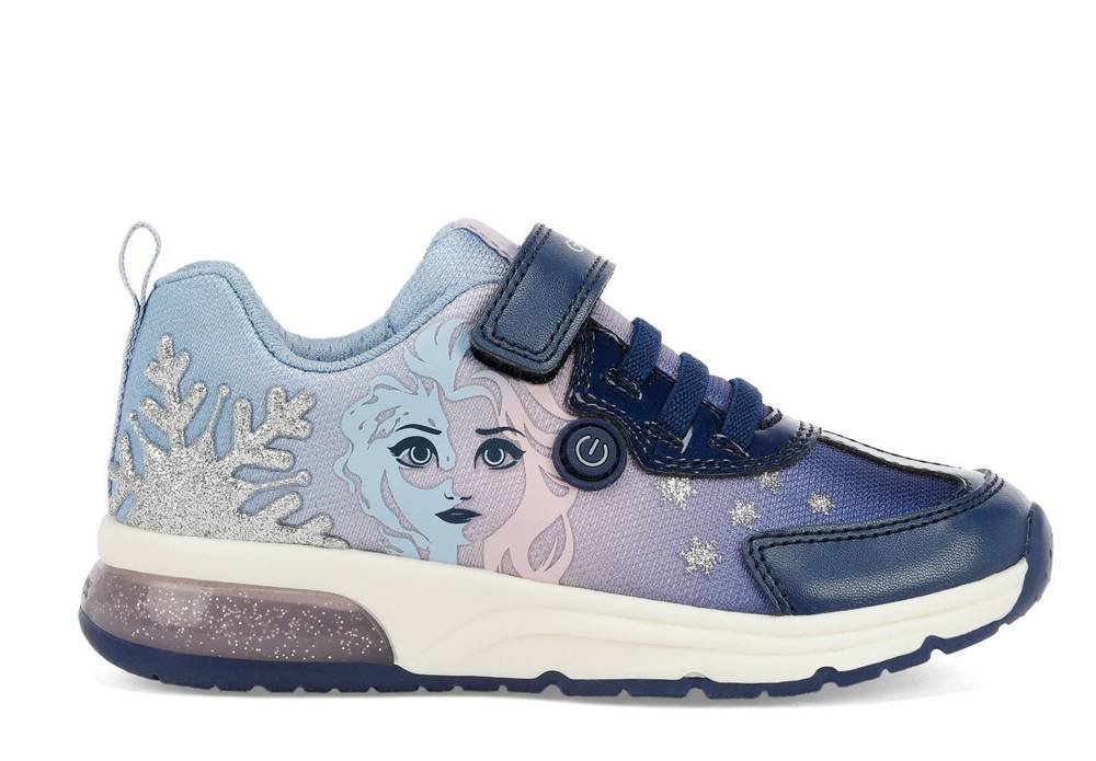 Geox, Półbuty dziecięce świecące, FROZEN J028VD, rozmiar 28