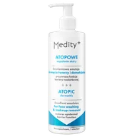 Problemy skórne - Ava Medity+ AZS, emolientowa emulsja do mycia twarzy i demakijażu, 200 ml - miniaturka - grafika 1