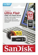 Pendrive - SanDisk Ultra Flair 64GB (SDCZ73-064G-G46) - miniaturka - grafika 1