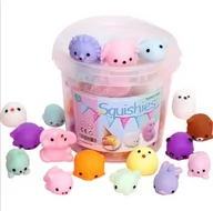 Zabawki sensoryczne - Mochi Squishy Fidget Gniotki Pop It Gniotek 24 Szt - miniaturka - grafika 1