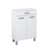 Szafki łazienkowe - Komoda łazienkow Elita Sunn 60 cm biały połysk RE169199008060 - miniaturka - grafika 1