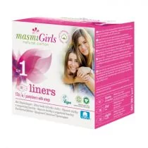 Masmi YOVEE Girls ultracienkie bawełniane wkładki higieniczne ze skrzydełkami dla nastolatek x 12 szt - Podpaski - miniaturka - grafika 2