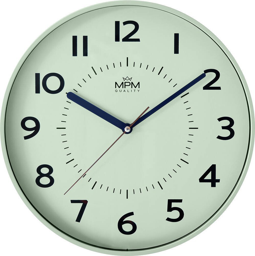 MPM Zegar ścienny MPM E01.4429.40 31 cm czytelny cichy .