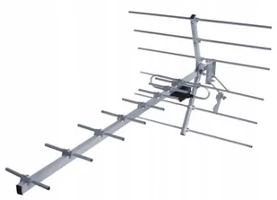 Antena TV UHF HN51W ze wzmacniaczem złącze F - Anteny TV - miniaturka - grafika 1