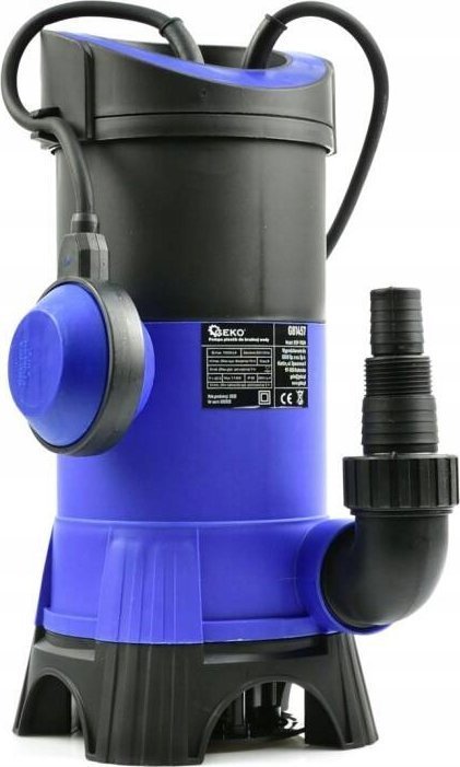 Geko Pompa plastik do brudnej wody 1100W 4