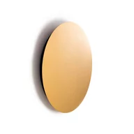 Lampy ścienne - Nowodvorski Ring 10351 kinkiet lampa ścienna 1x15W LED 3000K satynowe złoto/czarny  - miniaturka - grafika 1