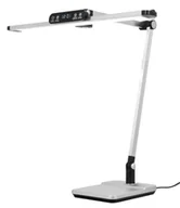 Lampy stojące - Srebrna regulowana lampka kreślarska biurkowa LED - 3X A682 H5-A07 - miniaturka - grafika 1