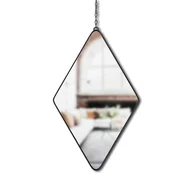 Lustra - Zestaw 3 luster wiszących na czarnym łańcuszku Umbra Trigri - miniaturka - grafika 1