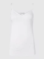 Bielizna nocna - Podkoszulka na cienkich ramiączkach — bezszwowy model ‘Cotton Seamless’ - miniaturka - grafika 1