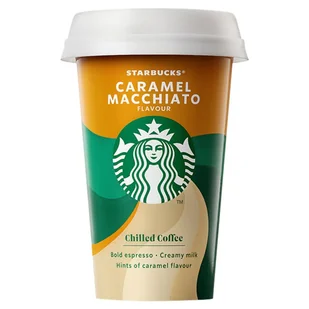 Starbucks - Carmel Macchiato Mleczny napój kawowy o smaku karm... Homogenizowany - Kefiry, jogurty, maślanki - miniaturka - grafika 1