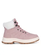 Buty dla dziewczynek - Nelli Blu Trzewiki CXO-DE235-81B Różowy - miniaturka - grafika 1