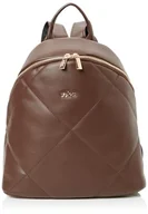 Torebki damskie - ALARY Plecak damski, ciemnobrązowy, jeden rozmiar - miniaturka - grafika 1