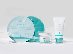 IMAGE I MASK Hydrating Hydrogel Sheet Mask nawilżająca i wygładzająca maska w płacie z hydrożelem (5 szt. x 17 g) - Maseczki do twarzy - miniaturka - grafika 3