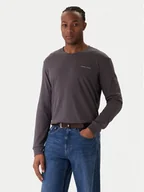 Koszulki męskie - Tommy Jeans Longsleeve Chest Linear DM0DM21594 Szary Regular Fit - miniaturka - grafika 1