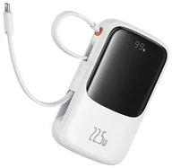 Powerbanki - Baseus Qpow Pro+ 22.5W 10000mAh USB-C biały - miniaturka - grafika 1