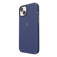 Etui i futerały do telefonów - Speck CandyShell Pro - Etui iPhone 14 Plus z powłoką MICROBAN (Prussian Blue / Cloudy Grey) - miniaturka - grafika 1