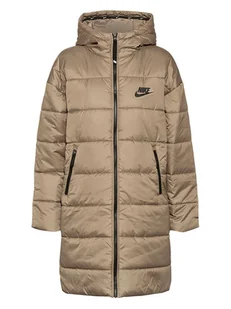 Nike Płaszcz pikowany w kolorze beżowym - Kurtki damskie - miniaturka - grafika 1