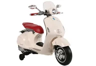 Pojazdy elektryczne dla dzieci - Skuter na Akumulator Vespa GTS 300 Biały - miniaturka - grafika 1