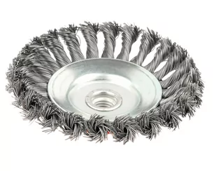 Szczotka druciana drut skręcany Czołowa Boczna M14 125mm FALON-TECH - Materiały ścierne - miniaturka - grafika 3