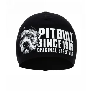 Czapka kompresyjna Pit Bull Blood Dog - Czarna - Odzież taktyczna i umundurowanie - miniaturka - grafika 1