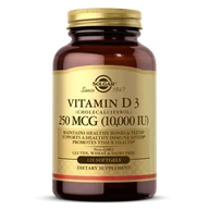 Witaminy i minerały - Solgar, Vitamin D3 10000 Iu, 250 Mcg, 1 - miniaturka - grafika 1