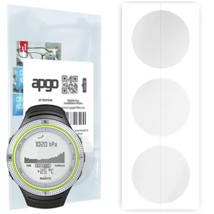 3x Folia hydrożelowa do Suunto Core Light Green - apgo Smartwatch Hydrogel Protection Ochrona na ekran smartwatcha - Akcesoria do smartwatchy - miniaturka - grafika 1