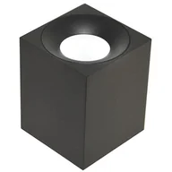 Oprawy, klosze i abażury - Oprawa sufitowa Cyro Black stała prostokat alumini - miniaturka - grafika 1