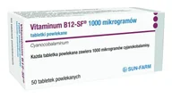 Witaminy i minerały - Vitaminum B12-SF, 50 tabletek - miniaturka - grafika 1