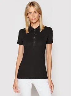 Lacoste Polo PF5462 Czarny Slim Fit - Koszulki i topy damskie - miniaturka - grafika 1