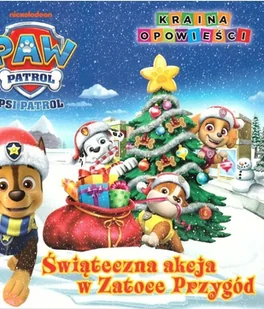 Psi Patrol. Świąteczna akcja w zatoce przygód - książka - Baśnie, bajki, legendy - miniaturka - grafika 1