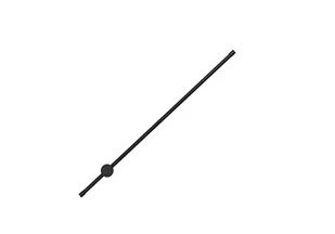 Activejet Lampa ścienna LED AJE-HILTON Black NW - Lampy ścienne - miniaturka - grafika 1