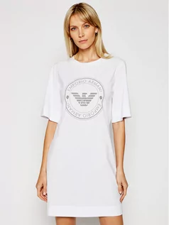 Piżamy damskie - Armani Emporio Underwear Koszula nocna 164456 1P255 00010 Biały - grafika 1