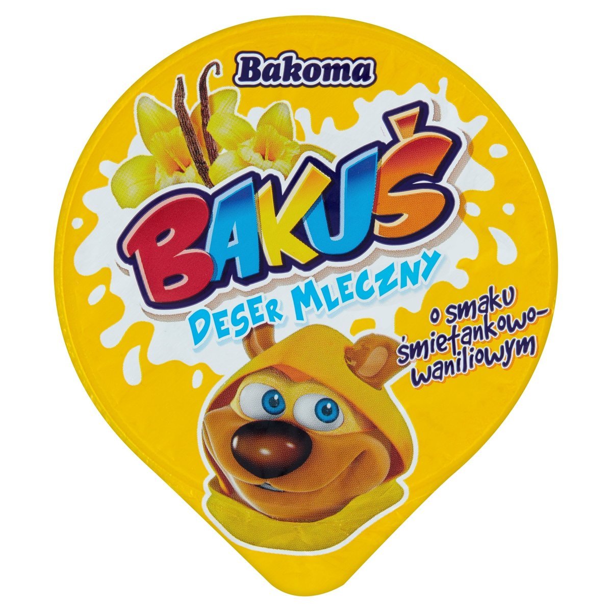 Deser śmietankowo-waniliowy Bakuś 100 g