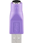 Adaptery i przejściówki - Wentronic USB Adapter  a wtyk do gniazda PS2 68918 - miniaturka - grafika 1