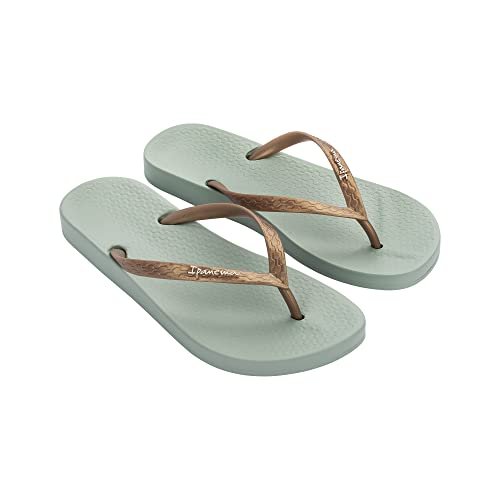 Ipanema Damskie japonki Anatomica Tan Fem, Green Gold, 38 EU