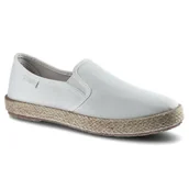 Espadryle damskie - Białe Espadryle Big Star Modne Wiosenne Buty Damskie - miniaturka - grafika 1