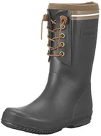 Kalosze damskie - Bisgaard Gumowe kalosze unisex Rubber Boot-Lace Thermo, Czarny Black 50, 40 EU - miniaturka - grafika 1