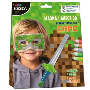 Zestaw 3D Blowart Game Kidea - Zabawki kreatywne - miniaturka - grafika 1