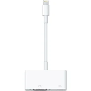 Apple Przejściówka ze złącza Lightning na VGA MD825ZM/A - Kable światłowodowe - miniaturka - grafika 1