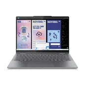 Laptopy 2w1 - Lenovo Yoga 7 2-in-1 14ILL10 Copilot+ PC Intel Core Ultra 7 258V Hybryda (2w1) 14" 2.8K 32 GB RAM 1 TB SSD Wi-Fi 7 (802.11be) Windows 11 Home Niemiecki Szary 83JQ0034GE - miniaturka - grafika 1