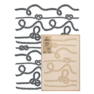 szablon malarski wielokrotny powtarzalny ROPE KNOTS - Szablony malarskie - miniaturka - grafika 2
