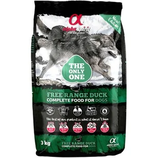 Alpha Spirit Free Range Duck 3 kg - Sucha karma dla psów - miniaturka - grafika 1