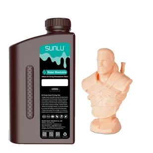 żywica do drukarek 3D, rozpuszczalna w wodzie, o wysokiej precyzji, naturalna - Filamenty i akcesoria do drukarek 3D - miniaturka - grafika 1