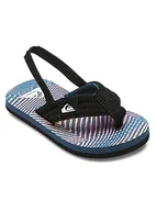 Buty dla chłopców - Quiksilver Sandały chłopięce Molokai Layback, Black Orange Grey, 20 EU - miniaturka - grafika 1
