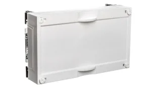 Hager polo Blok dla zaciskow szeregowych poziomych 150x250x125mm Univers N UD11A1 UD11A1 - Rozdzielnie elektryczne - miniaturka - grafika 1