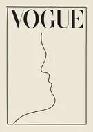 Podkładki pod mysz - PODKŁADKA POD MYSZ Z Nadrukiem 22x18 cm Henri Matisse Vogue Tekst Prezent - miniaturka - grafika 1