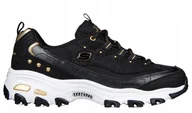 Buty sportowe damskie - Buty damskie Skechers D'Lites 149267-BKGD r. 39.5 - miniaturka - grafika 1