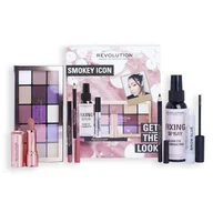 Cienie do powiek - MAKEUP REVOLUTION - GET THE LOOK - SMOKEY ICON - Zestaw kosmetyków do makijażu twarzy, oczu oraz ust - miniaturka - grafika 1