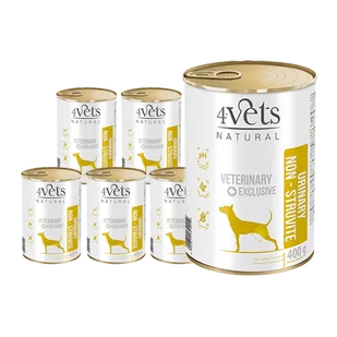 4Vets Dog Urinary Non-struvite 6x400g - Mokra karma dla kotów - miniaturka - grafika 1