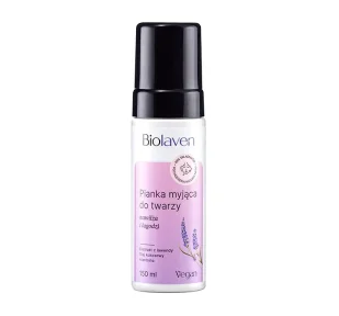 BIOLAVEN BIOLAVEN ŁAGODZĄCA PIANKA DO TWARZY 150ML 5902249015966 - Pianki do mycia twarzy - miniaturka - grafika 1